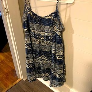 Size medium American Eagle Blue dress. Worn twice.